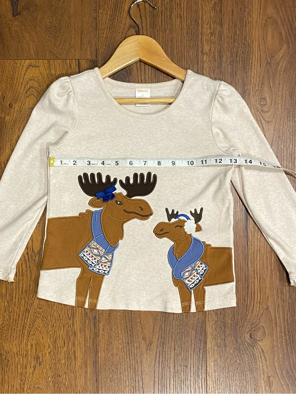 Gymboree Girls ‘Montana Mountain’ 3-Piece Set: Cardigan, Top, Tights Size 5T